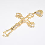 9ct Handmade Filigree Crucifix Pendant