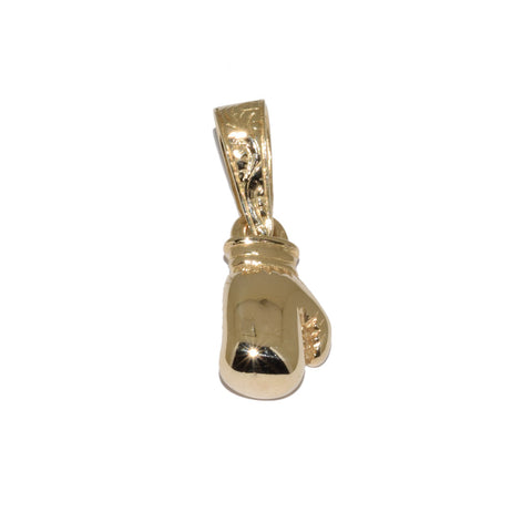 9ct Solid Boxing Glove Pendant