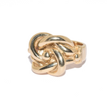 9ct Heavy Gold Knot Ring