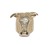 9ct Heavy Bulls Head Ring