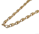 9ct Fassited Tube Chain