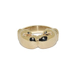9ct Double Boxing Glove Ring