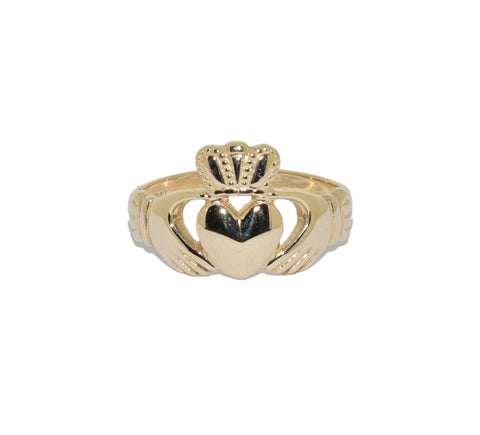 9ct Gold Small Claddagh Children's Ring