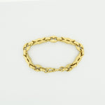 9ct Gold Handmade Antique Style Bracelet