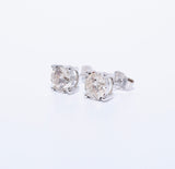 Ladies Diamond Earrings 2.02ct